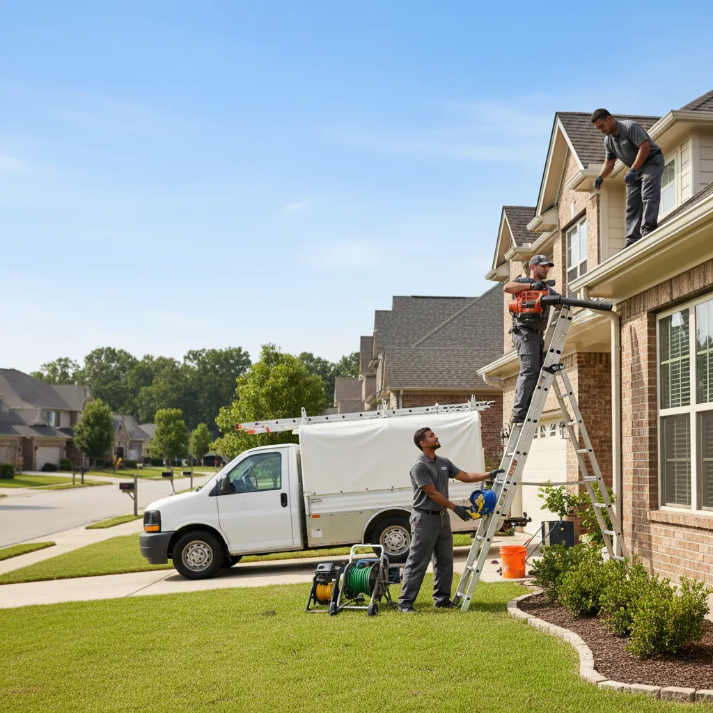 Home Gutter Service in Larned, KS near me
